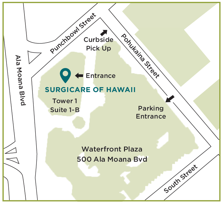 Contact and Directions  Surgicare of Hawaii